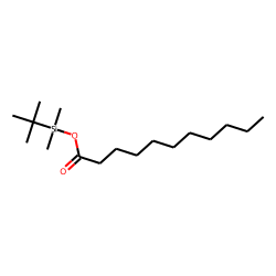 Undecanoic acid, tert-butyldimethylsilyl ester