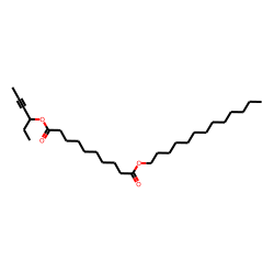 Sebacic acid, hex-4-yn-3-yl tridecyl ester