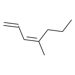 4-Methyl-1,3-heptadiene, trans