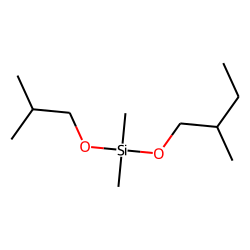 Silane, dimethyl(2-methylbutoxy)isobutoxy-