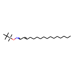 2-Hexadecenal, O-TBDMS oxime, # 2