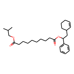 Sebacic acid, (2-(cyclohexenyl-3)-1-phenyl)ethyl isobutyl ester