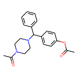 Cinnarizine M (N-desalkyl-hydroxy), acetylated