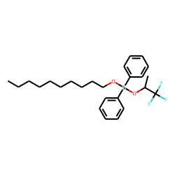 Silane, diphenyldecyloxy(1,1,1-trifluoroprop-2-yloxy)-
