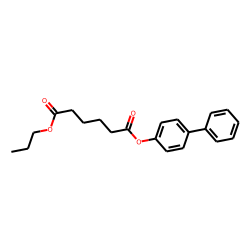 Adipic acid, 4-biphenyl propyl ester