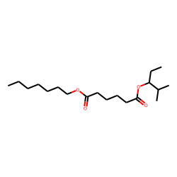 Adipic acid, heptyl 2-methylpent-3-yl ester