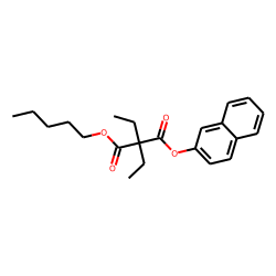 Diethylmalonic acid, 2-naphthyl pentyl ester