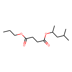 Succinic acid, 4-methylpent-2-yl propyl ester