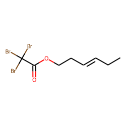 (E)-3-Hexen-1-ol, tribromoacetate