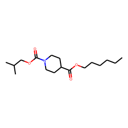 Isonipecotic acid, N-isobutoxycarbonyl-, hexyl ester