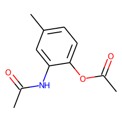 2-Acetamido-4-methylphenyl acetate
