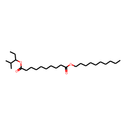 Sebacic acid, decyl 2-methylpent-3-yl ester