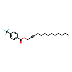 4-(Trifluoromethyl)benzoic acid, tridec-2-ynyl ester