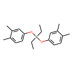 Silane, diethyldi(3,4-dimethylphenoxy)-