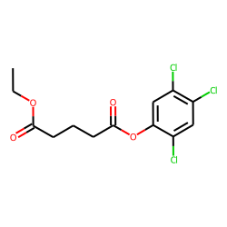 Glutaric acid, ethyl 2,4,5-trichlorophenyl ester