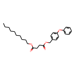 Succinic acid, decyl 4-phenoxybenzyl ester