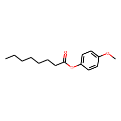 Octanoic acid, 4-methoxyphenyl ester