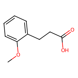 3-(o-methoxyphenyl)propionic acid