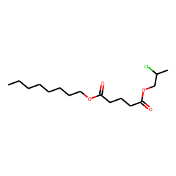 Glutaric acid, 2-chloropropyl octyl ester