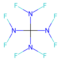 Tetrakis(difluoroamino)methane