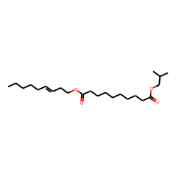 Sebacic acid, cis-non-3-enyl isobutyl ester
