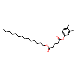 Glutaric acid, 3,4-dimethylphenyl tetradecyl ester