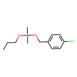 Silane, dimethyl(4-chlorobenzyloxy)propoxy-