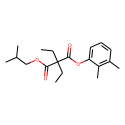 Diethylmalonic acid, 2,3-dimethylphenyl isobutyl ester