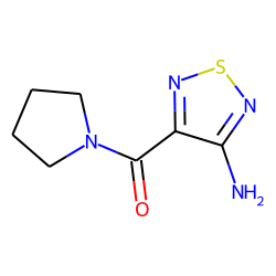 Pyrrolidine, 1-[(4-amino-1,2,5-thiadiazol-3-yl)carbonyl]-