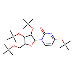 «alpha»-Pseudouridine, TMS