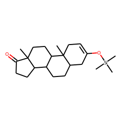 5«beta»-Androstane-3,17-dione, mono-TMS, (2-en)