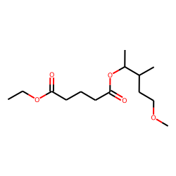 Glutaric acid, ethyl 5-methoxy-3-methylpent-2-yl ester