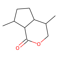Cyclopenta[c]pyran-1(3H)-one, hexahydro-4,7-dimethyl-, (4«alpha»,4a«alpha»,7«alpha»,7a«alpha»)-