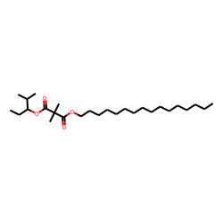 Dimethylmalonic acid, hexadecyl 2-methylpent-3-yl ester