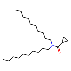 Cyclopropanecarboxamide, N,N-didecyl-