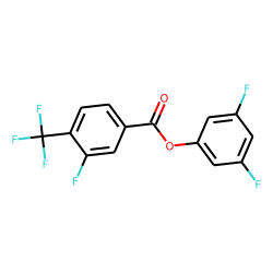 3-Fluoro-4-trifluoromethylbenzoic acid, 3,5-difluophenyl ester