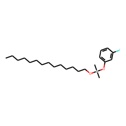 Silane, dimethyl(3-fluorophenoxy)tetradecyloxy-