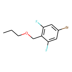 4-Bromo-2,6-difluorobenzyl alcohol, n-propyl ether