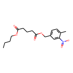Glutaric acid, butyl 4-methyl-3-nitrobenzyl ester