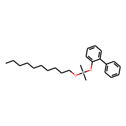 Silane, dimethyl(2-biphenyloxy)decyloxy-