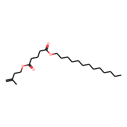Glutaric acid, 3-methylbut-3-enyl tridecyl ester