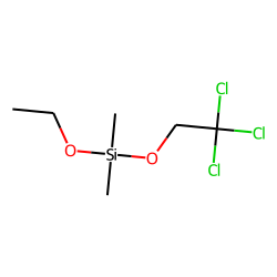 Silane, dimethyl(2,2,2-trichloroethoxy)ethoxy-