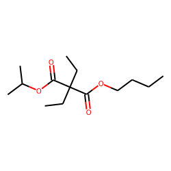Diethylmalonic acid, butyl isopropyl ester