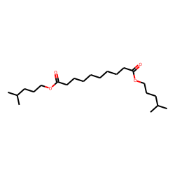Sebacic acid, diisohexyl ester