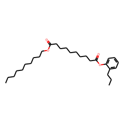 Sebacic acid, decyl 3-propylphenyl ester