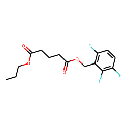 Glutaric acid, propyl 2,3,6-trifluorobenzyl ester