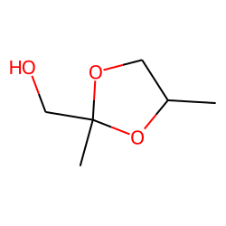 1,3-Dioxolane-2-methanol, 2,4-dimethyl-
