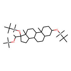 5«beta»-Pregnane-3«alpha»,17«alpha»,20«alpha»-triol, (3,17-O)-TBDMSi, (20-O)-TMSi