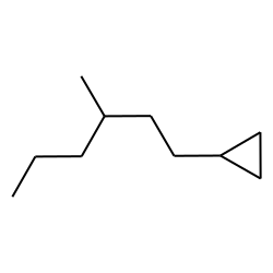 (3-Methyl)-hexyl-cyclopropane