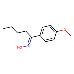 1-Pentanone, 1-(4-methoxyphenyl)-, oxime